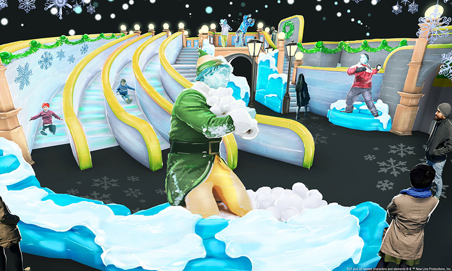 Beloved New Line Cinemas Holiday Film Elf™ Stars in ICE! Attraction at Gaylord Palms