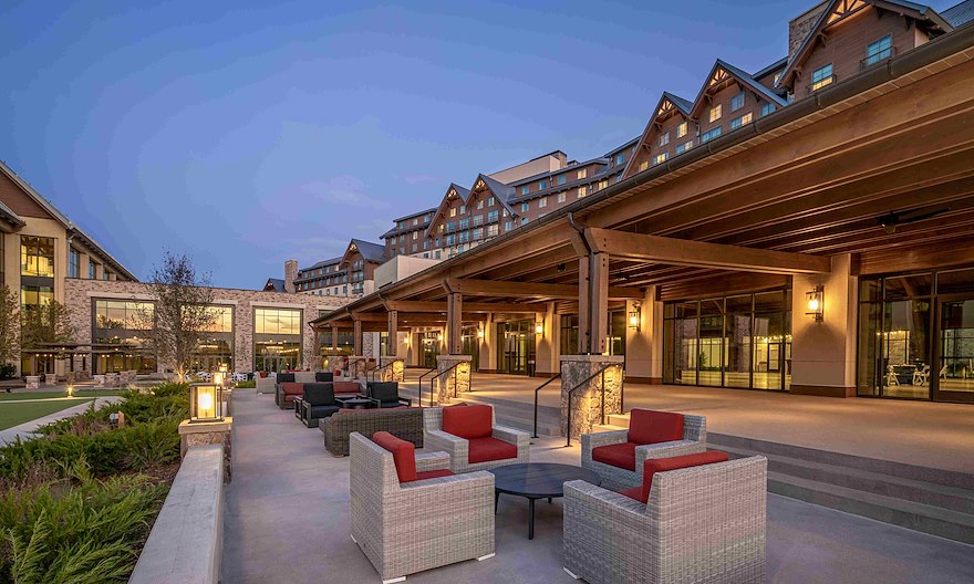 Gaylord Rockies Resort Outdoor Seating 